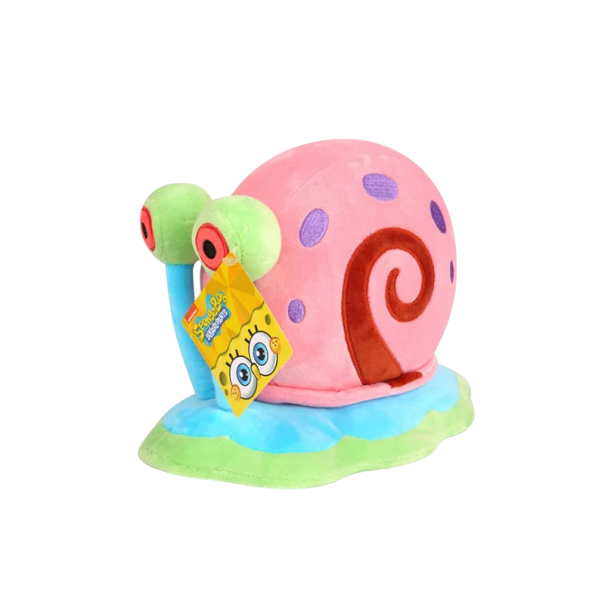Peluche caracol Gary 22 cm Personaje de Bob Esponja Peluche suave Decoración para niños Regalo para fans de la serie animada 1