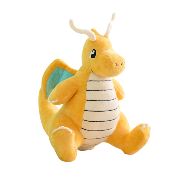 Peluche Pokémon Dragonite 25 cm Peluche colecionável macio para crianças e fãs de Pokémon Decoração Brinquedo de quarto Para abraçar 1