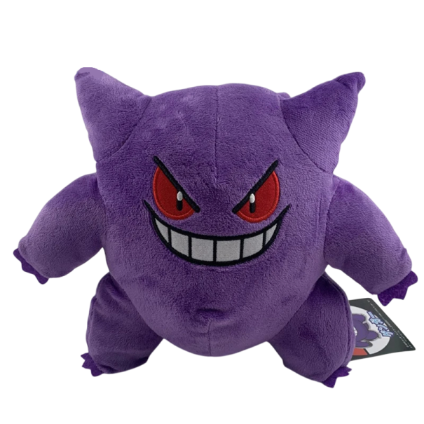 Peluche Pokémon Gengar 20 cm Peluche coleccionable suave para niños y fans de Pokémon Juguete de decoración de habitación Para acurrucarse 1