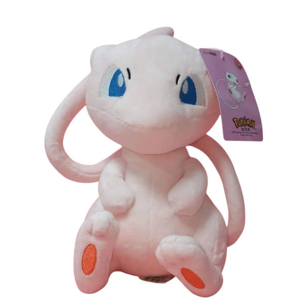 Peluche Pokémon Mew 20 cm Peluche coleccionable suave para niños y fans de Pokémon Juguete de decoración de habitación Para acurrucarse 1