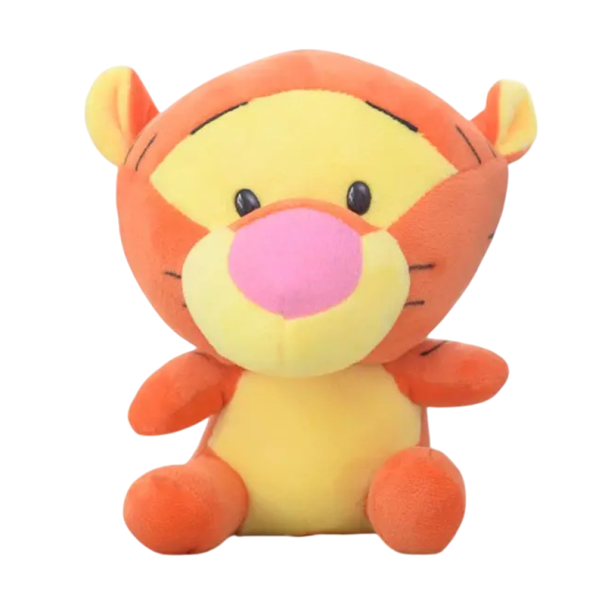 Peluche Tigger de Winnie the Pooh 18 cm Figura blanda pequeña Juguete infantil Decoración Compañero de peluche Regalo original Disney 1
