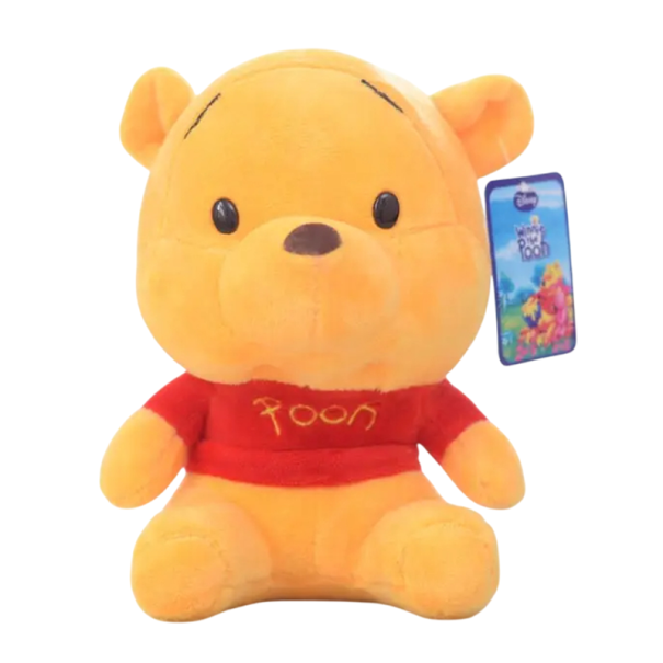 Peluche Winnie l'Ourson 18 cm Petite figurine douce Jouet pour enfants Décoration Compagnon câlin Cadeau original Disney Winnie l'Ourson 1