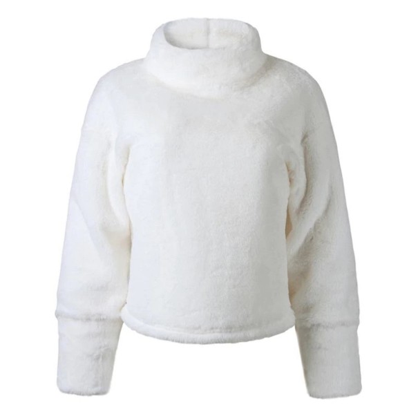 Pelziger Rollkragenpullover für Damen G362 S