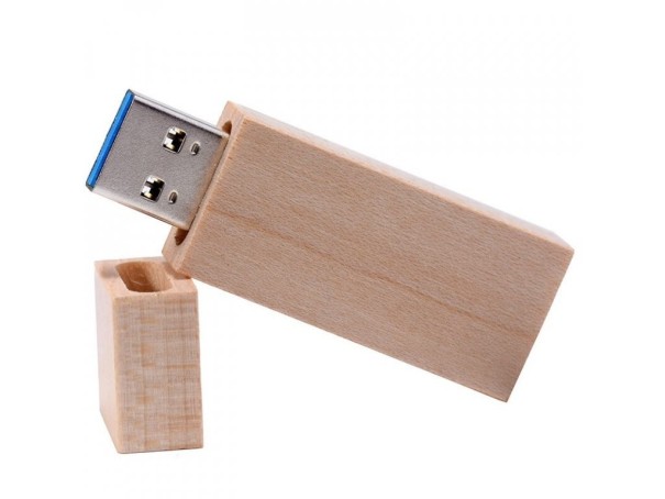 Pen drive de madeira 8GB 1