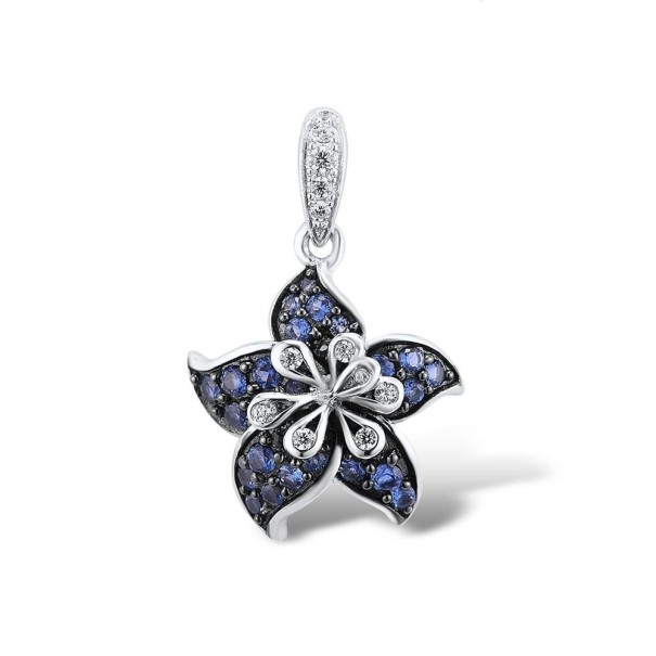 Pendente da donna fiore D767 1