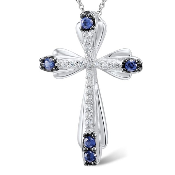 Pendentif croix pour femmes D730 1