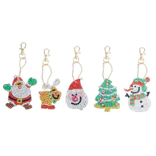 Pendentif de Noël 5 pcs 1
