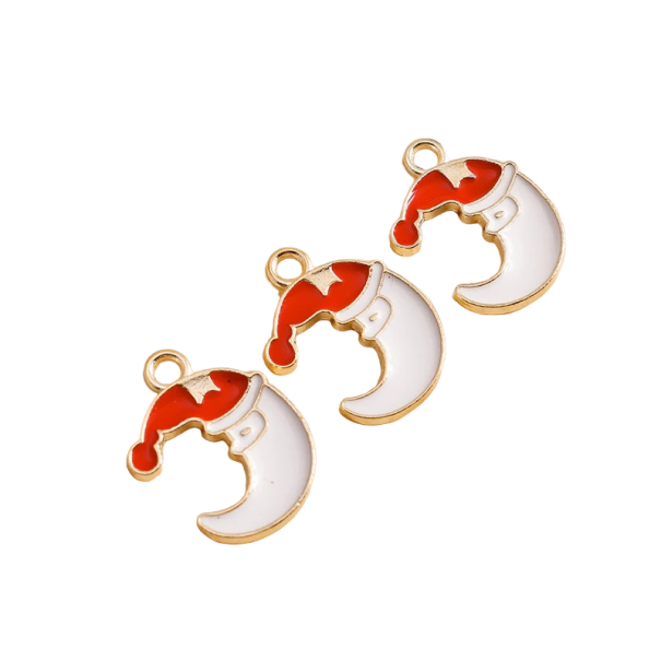 Pendentif de Noël pour bracelet 10 pcs N994 3