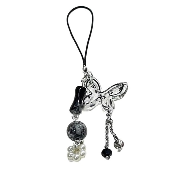 Pendentif décoratif Papillon Chaîne pour téléphone pendentif pour mobile décoration pour sac à main sac à dos décoration suspendue élégante accessoire de mode 1