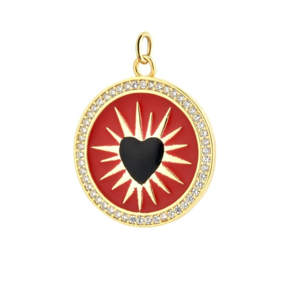 Pendentif doré 4