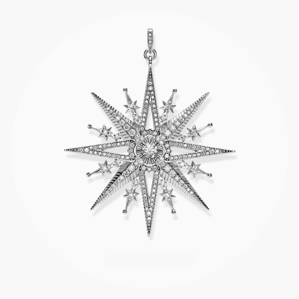 Pendentif étoile pour femme D848 1