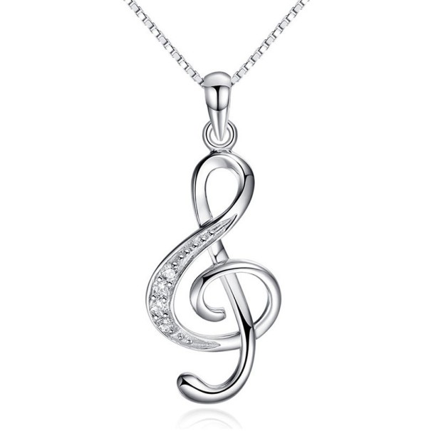 Pendentif Femme Clé de Sol 1