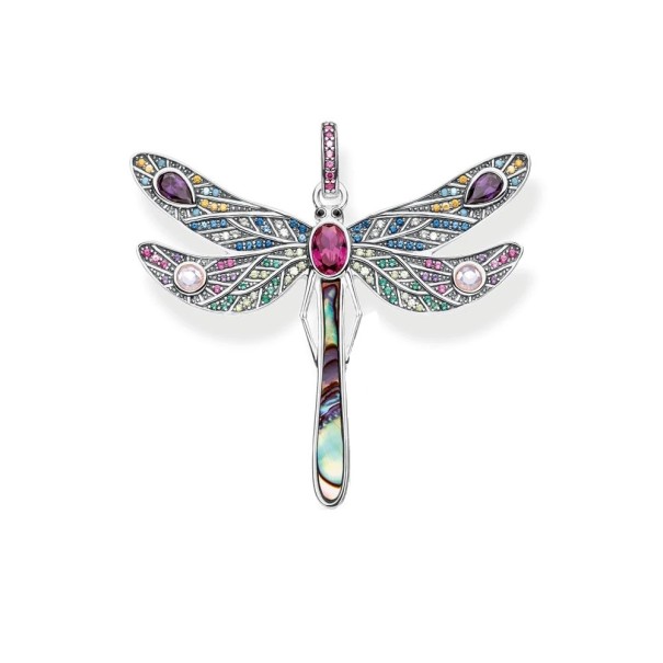 Pendentif femme libellule 1