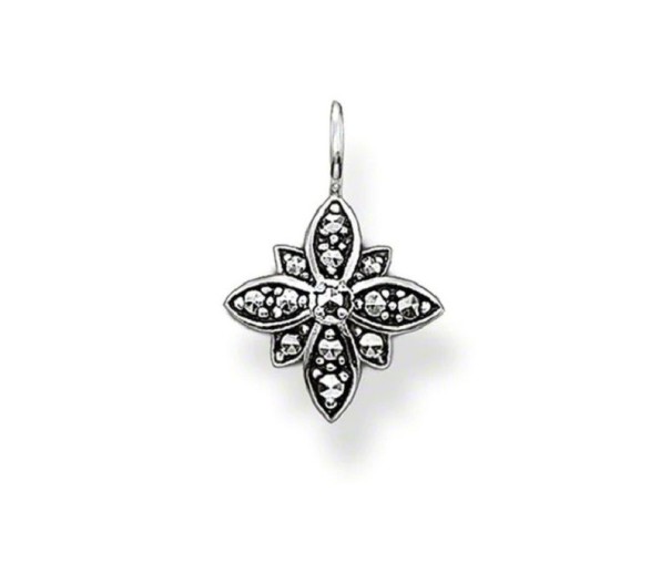 Pendentif floral pour femme 1