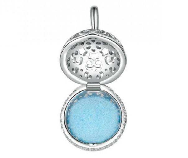 Pendentif rond pour femmes D705 1