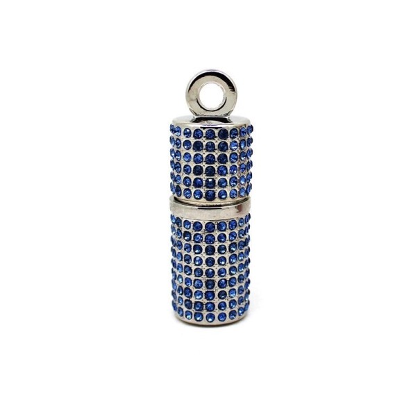 Pendentiv unitate flash USB albastru inchis 32GB