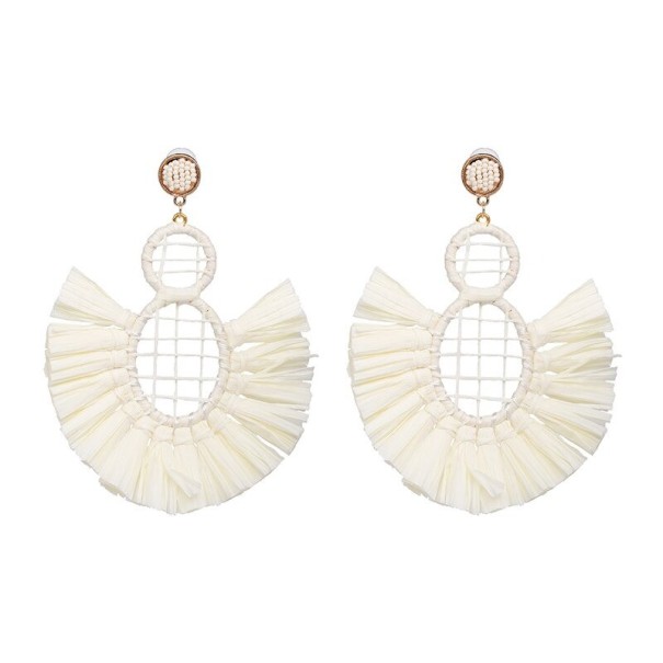 Pendientes colgantes con borlas para mujer G736 6