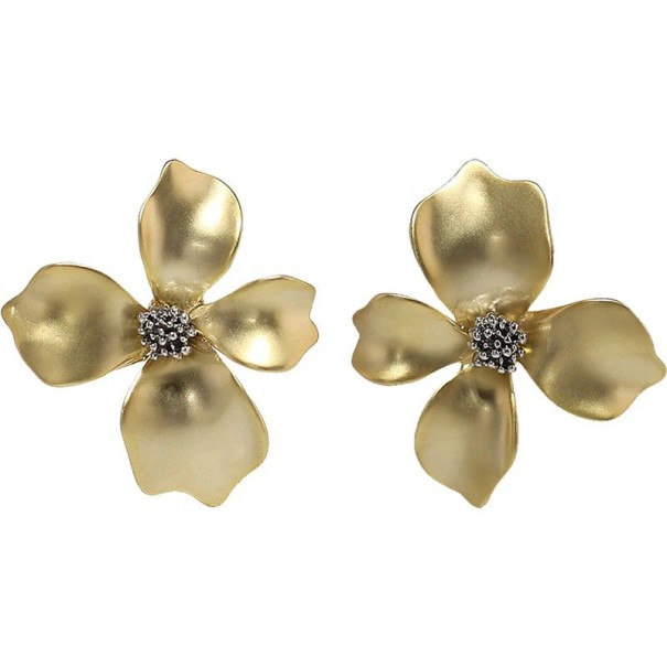 Pendientes colgantes de flores para mujer G877 1