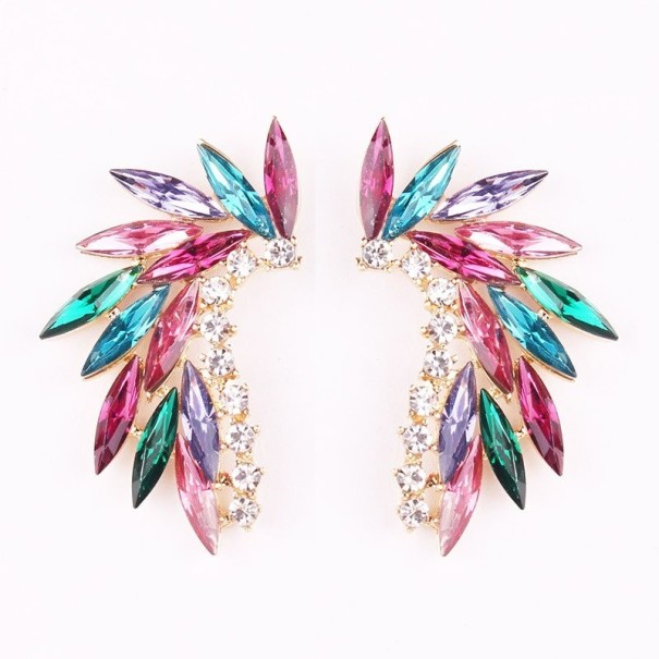 Pendientes colgantes de mujer con circonitas G147 7