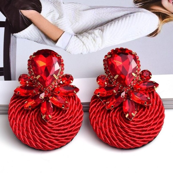 Pendientes colgantes de mujer con circonitas G201 3