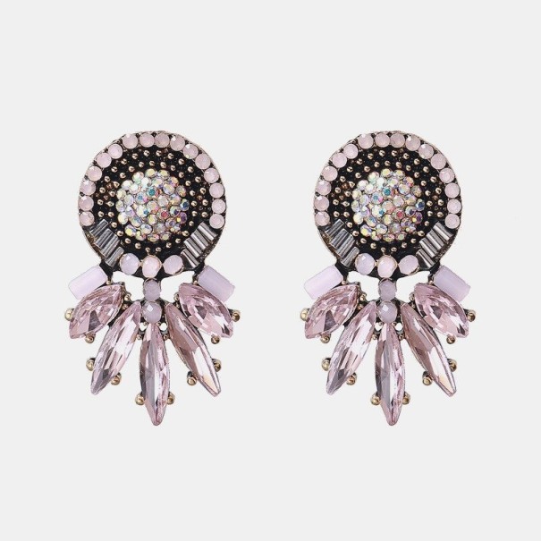 Pendientes colgantes de mujer con circonitas G478 11