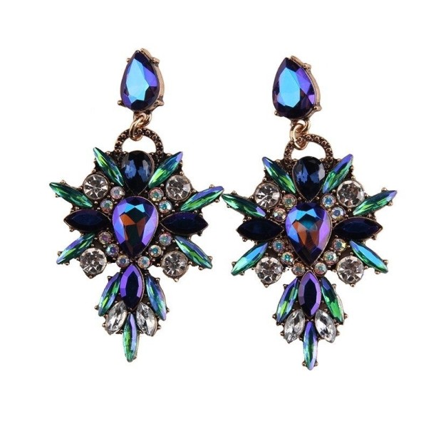 Pendientes colgantes de mujer con circonitas G639 28