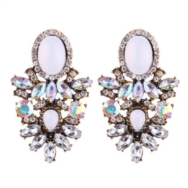 Pendientes colgantes de mujer con circonitas G639 51