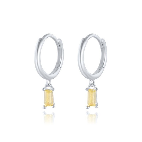 Pendientes colgantes de mujer con circonitas H743 1