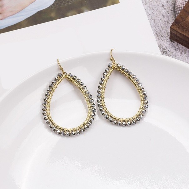 Pendientes colgantes de mujer con cuentas G1388 3