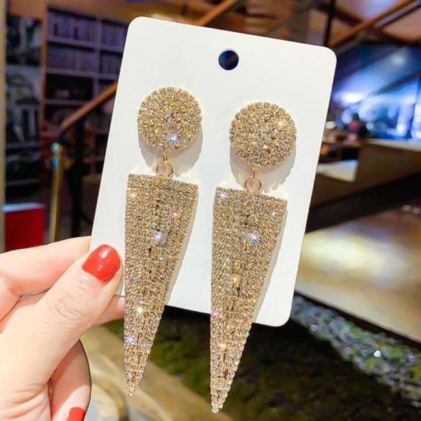 Pendientes colgantes de mujer G1011 dorado