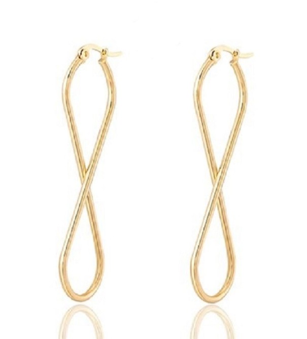 Pendientes colgantes de mujer G1038 6,5 cm x 1,8 cm