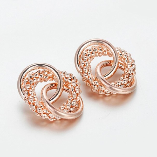 Pendientes colgantes de mujer G1055 rosa viejo