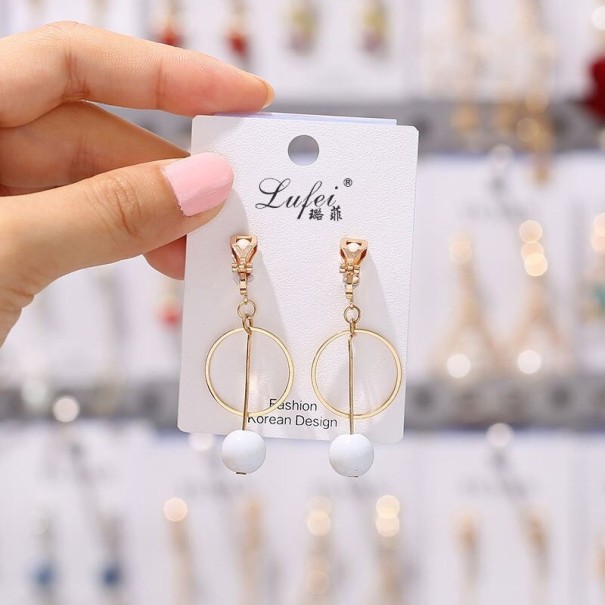 Pendientes colgantes de mujer G1131 7