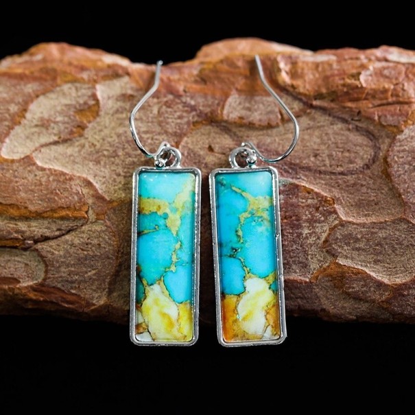 Pendientes colgantes de mujer G1190 7