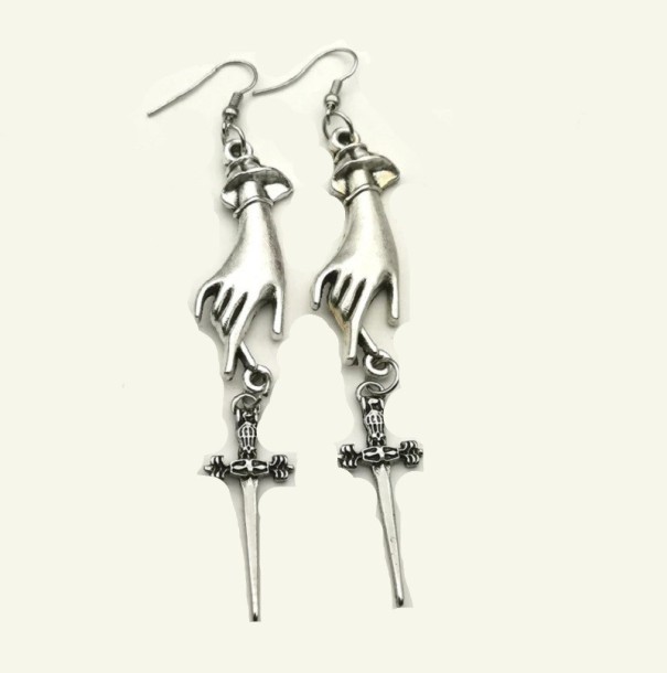 Pendientes colgantes de mujer G1375 1