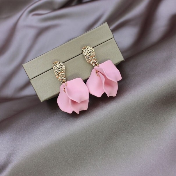 Pendientes colgantes de mujer G1400 rosa