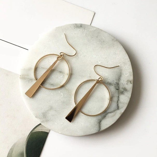 Pendientes colgantes de mujer G1405 dorado