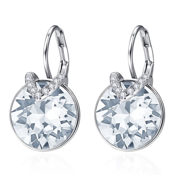 Pendientes colgantes de mujer G1450 blanco