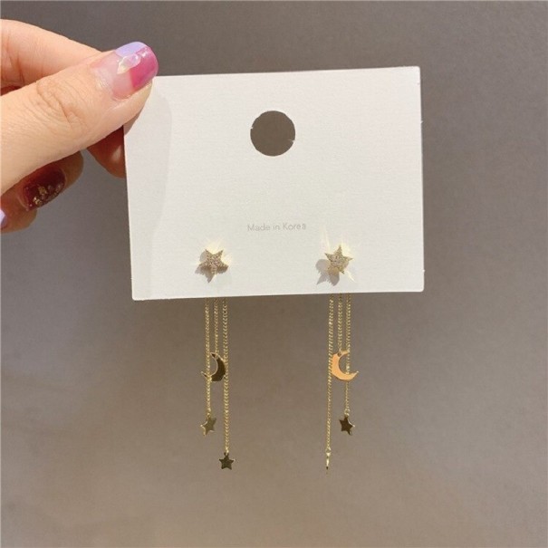 Pendientes colgantes de mujer G1455 1