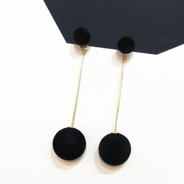 Pendientes colgantes de mujer G1521 negro