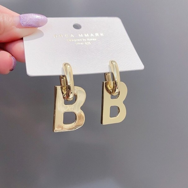 Pendientes colgantes de mujer G195 dorado