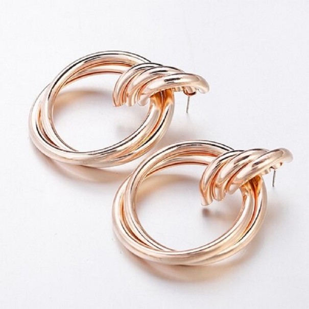 Pendientes colgantes de mujer G243 rosa viejo