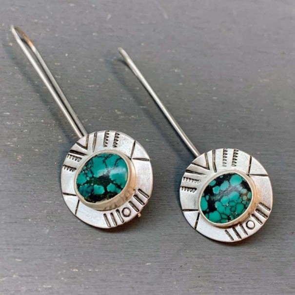 Pendientes colgantes de mujer G247 22