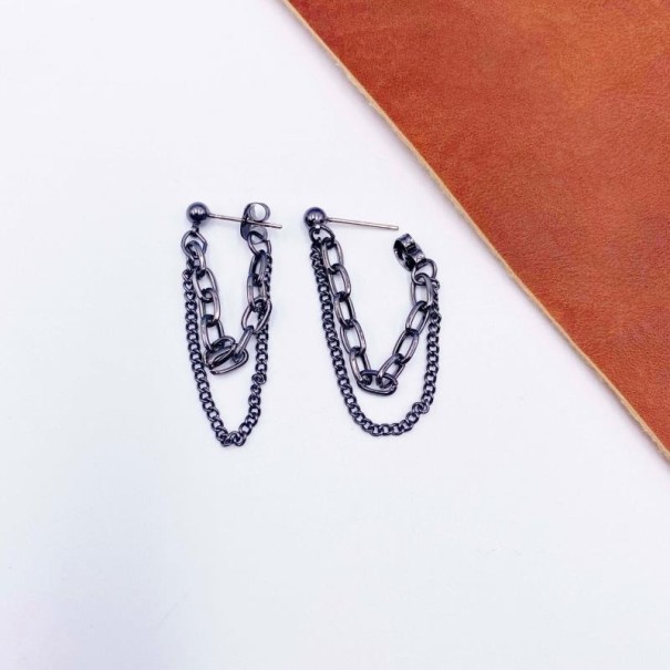 Pendientes colgantes de mujer G290 negro