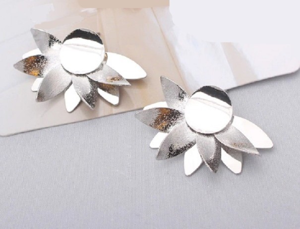 Pendientes colgantes de mujer G536 plateado