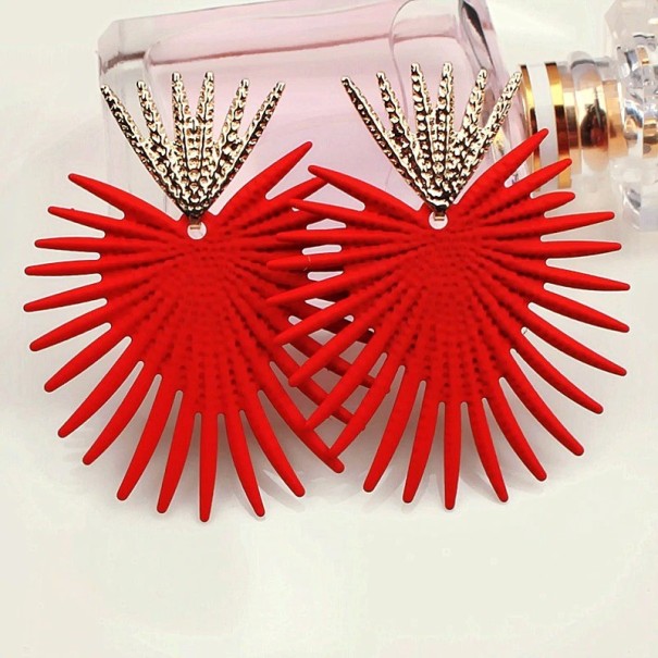 Pendientes colgantes de mujer G675 rojo