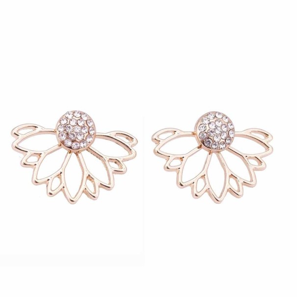 Pendientes colgantes de mujer G692 dorado 1