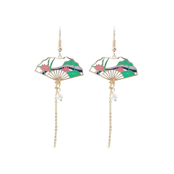 Pendientes colgantes de mujer G811 3