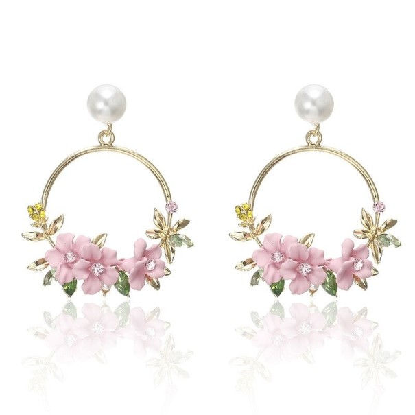 Pendientes colgantes de mujer G888 2