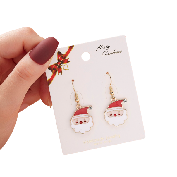 Pendientes colgantes navideños 2